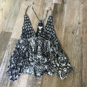 Urban Outfitters Boho V Neck Flowy Tank Top XS